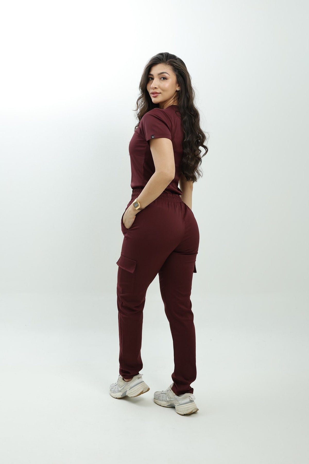 Uniforme Dafne Vinotinto - Riobo Med