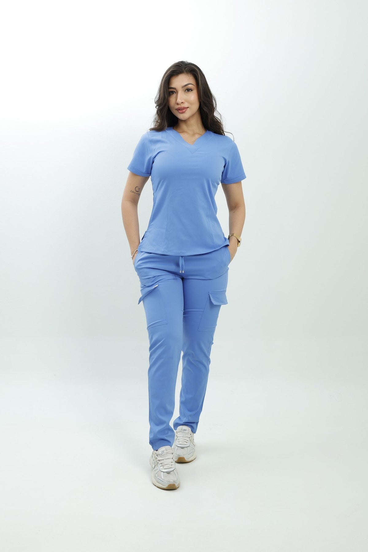 Uniforme Dafne Azul Claro - Riobo Med