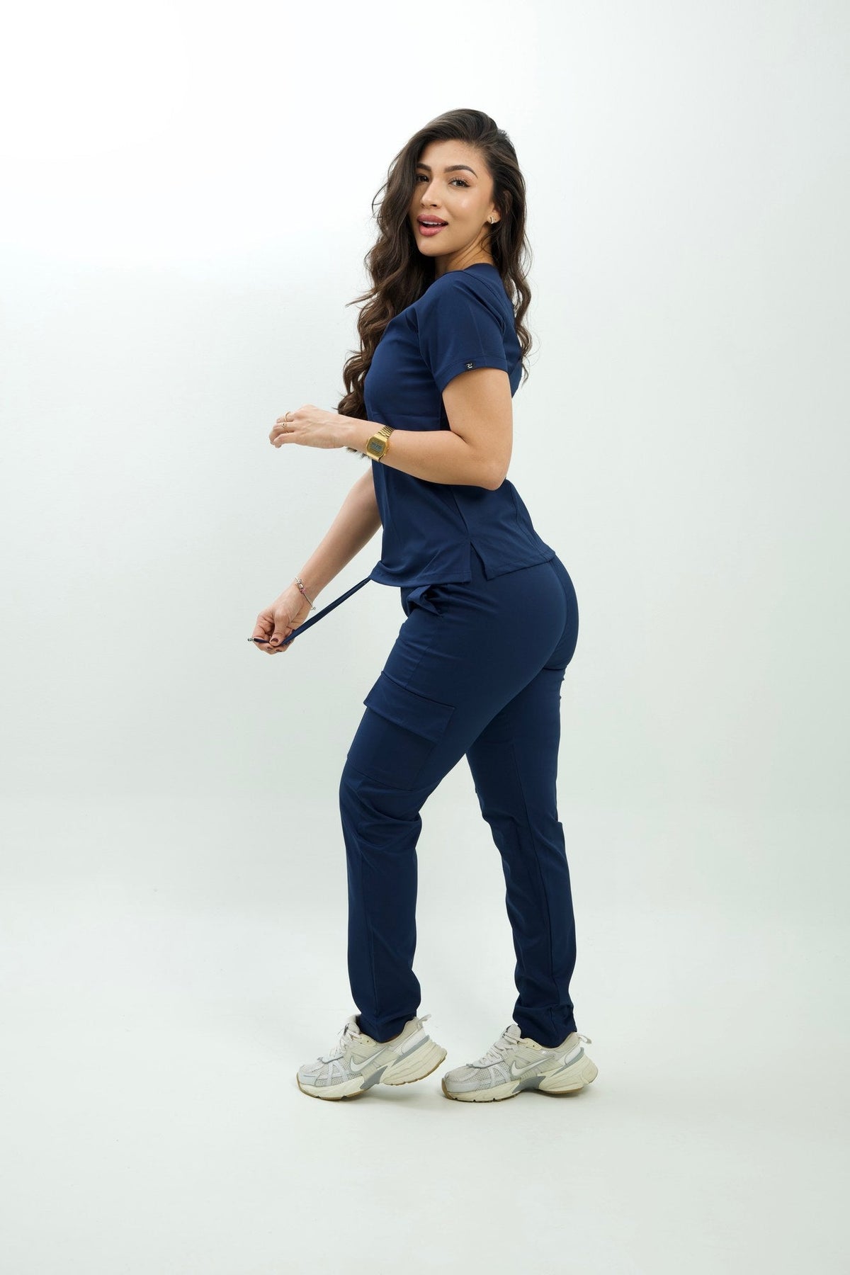 Uniforme Dafne Azul Oscuro - Riobo Med