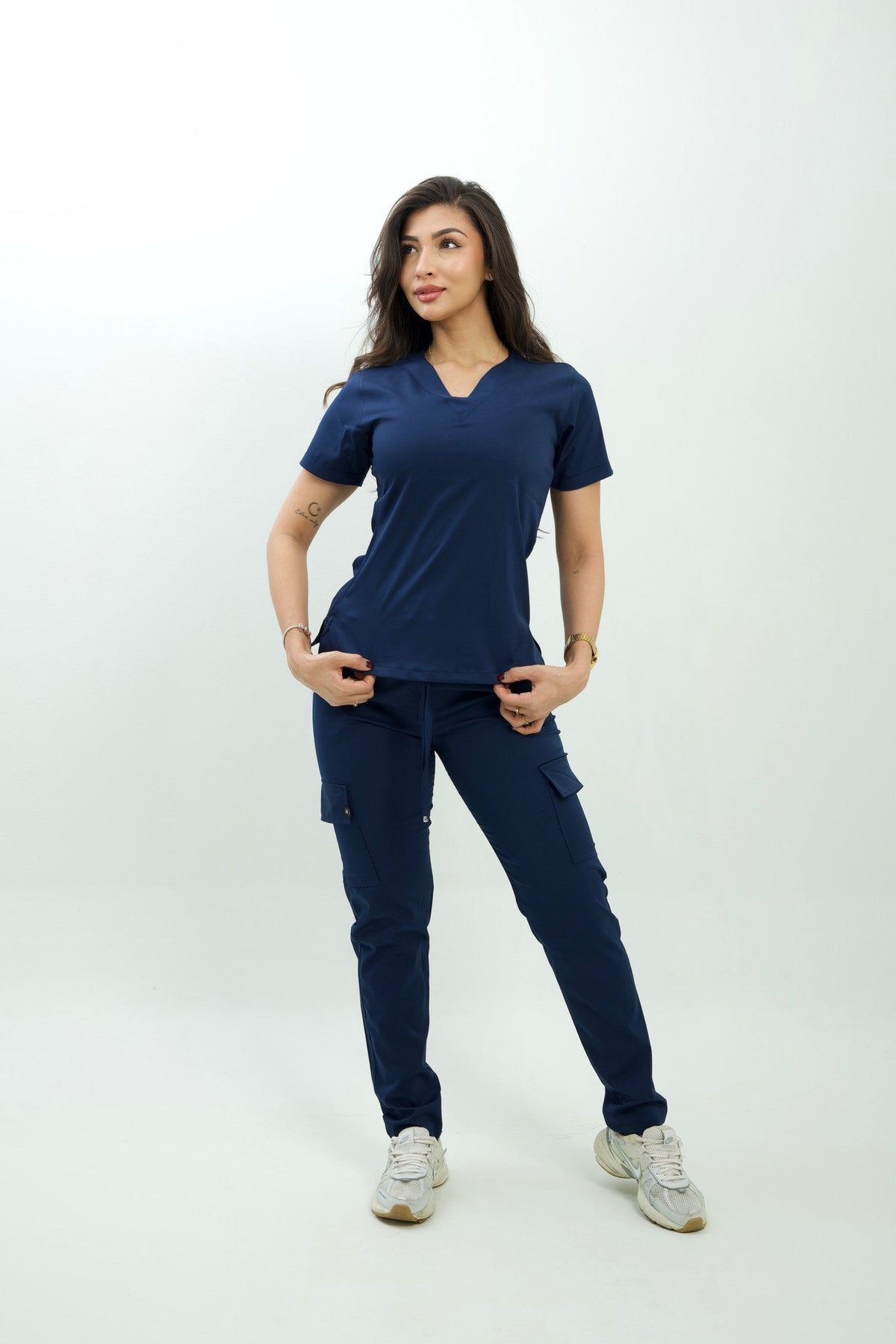 Uniforme Dafne Azul Oscuro - Riobo Med