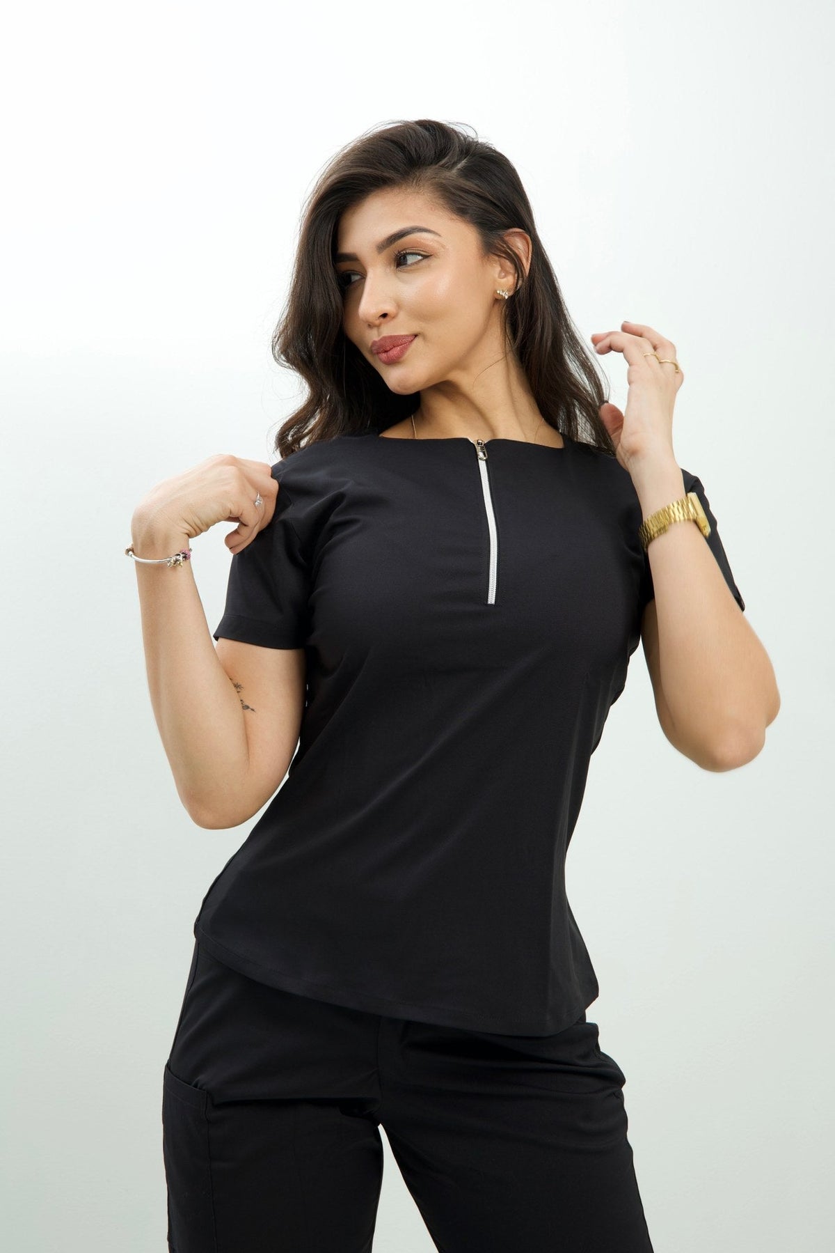 Uniforme Gahia Negro - Riobo Med